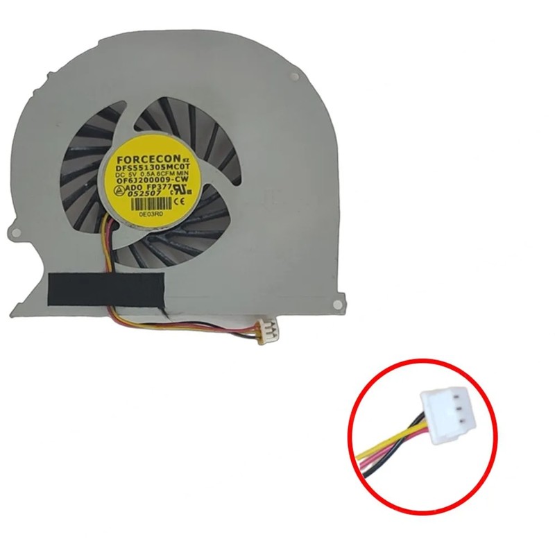 DFS501105FQ0T - Ventilateur CPU Dell Inspiron 15R 5520 | JVS Informática