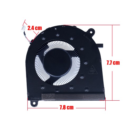 M83462-001 - Ventilador CPU para HP Spectre x360 16-F | JVS