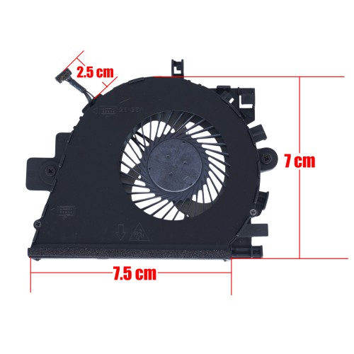 848252-001 - Ventilador da CPU para HP ZBook 15 G3 | JVS Informática