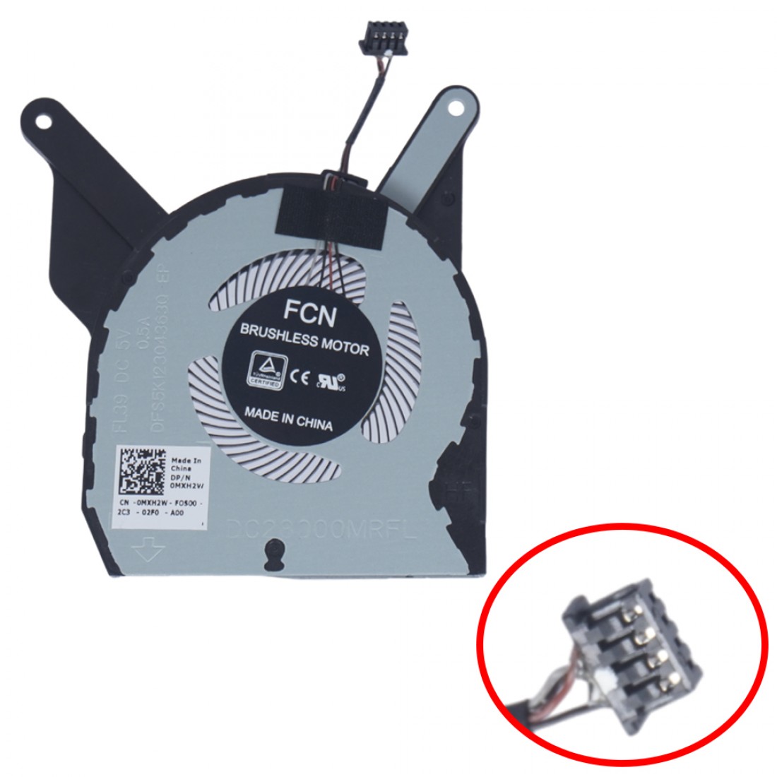 0MXH2W - Ventilateur CPU pour Dell Latitude 5400 5410 | JVS Informática