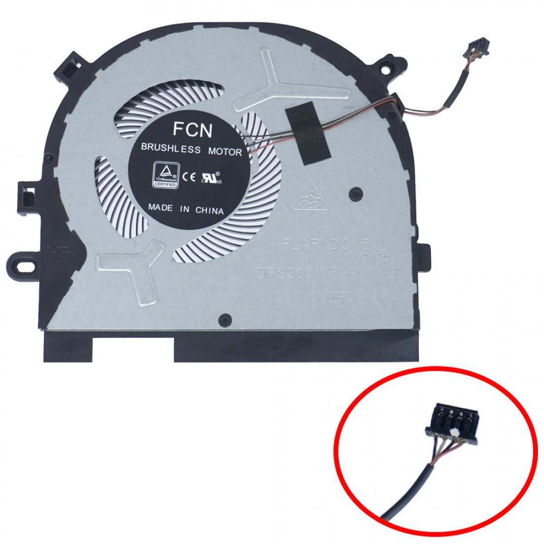 DC28000MZF0 - CPU Fan for Lenovo Ideapad S340 | JVS Informática