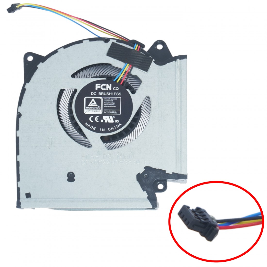 DFSCK22D058830 - GPU Fan for Asus ROG Strix G513 | JVS Informática