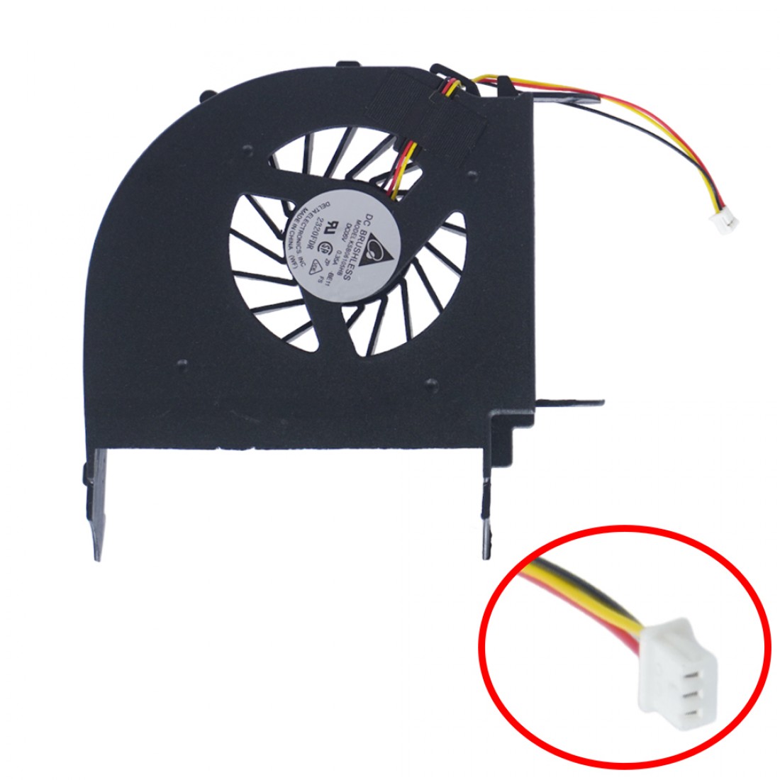 516876-001 - CPU Fan for HP Pavilion DV7-2000 | JVS Informática
