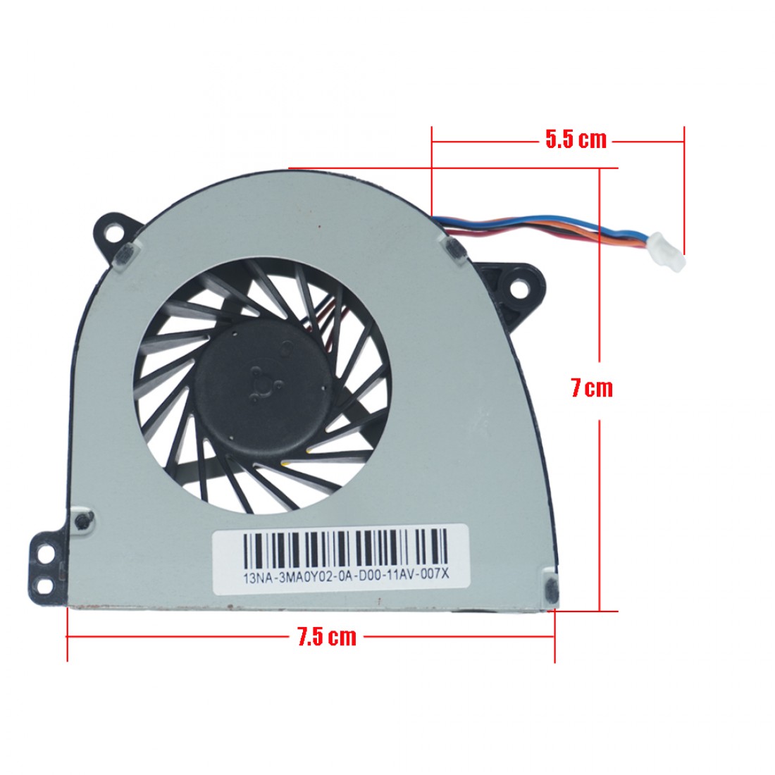 Ventilador CPU 4 Pinos para Toshiba Tecra A50-A | JVS Informática