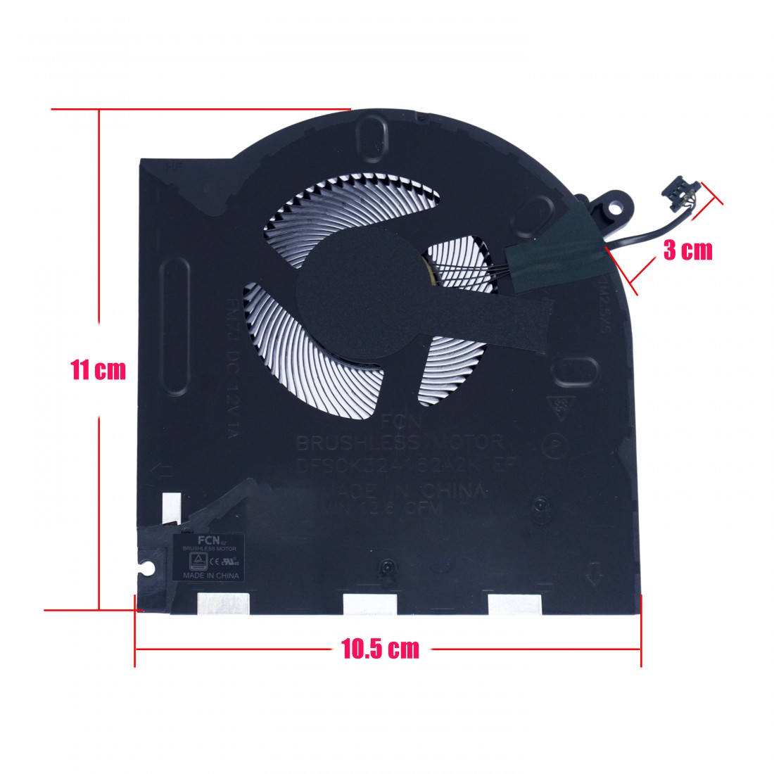 0H5TYJ - CPU Fan for Dell Alienware M17 R3 / R4 | JVS Informática