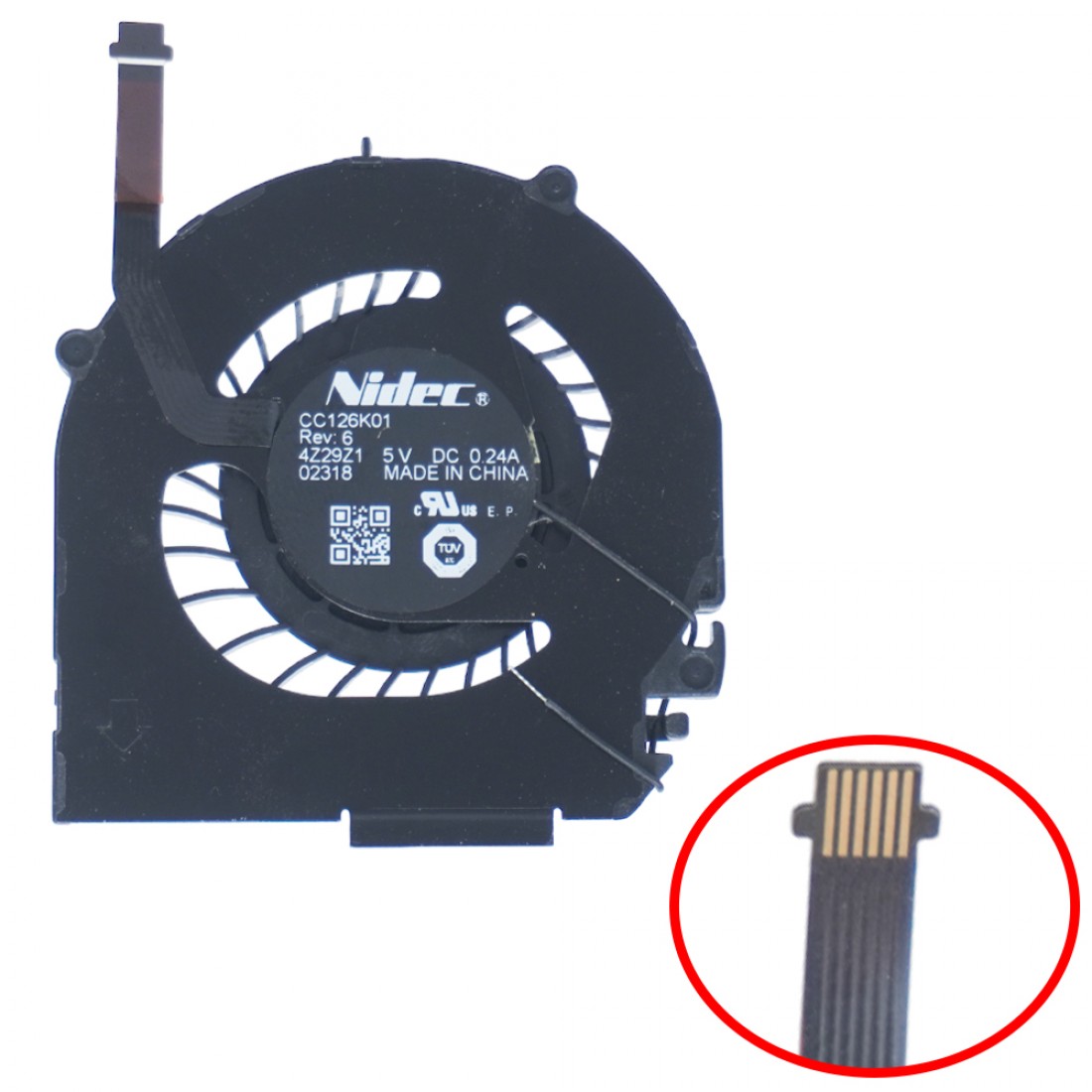 04X3829 - Ventilateur CPU pour Lenovo X1 Carbon 2nd Gen | JVS Informática