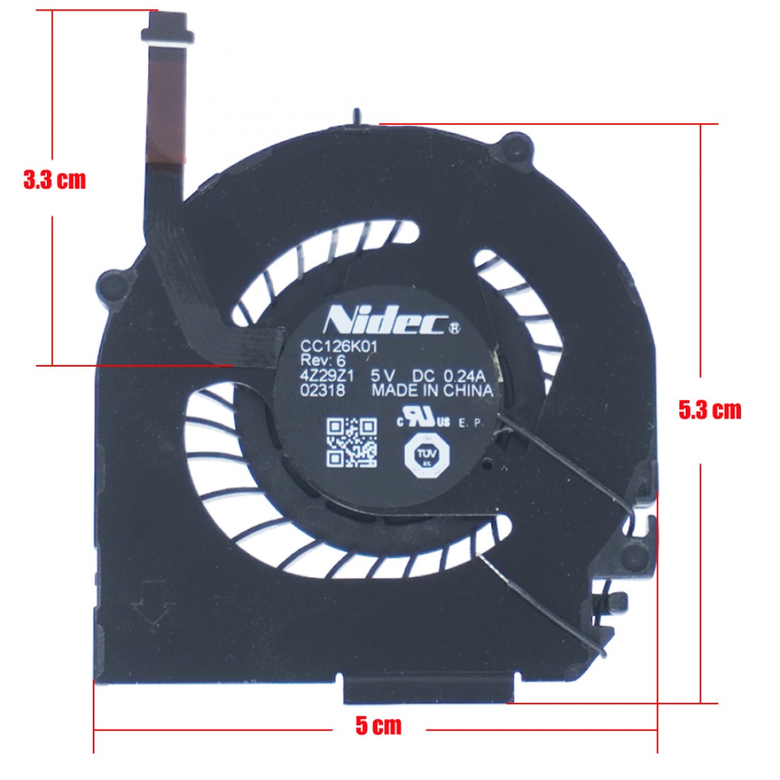 04X3829 - CPU Fan for Lenovo X1 Carbon 2nd Gen | JVS Informática
