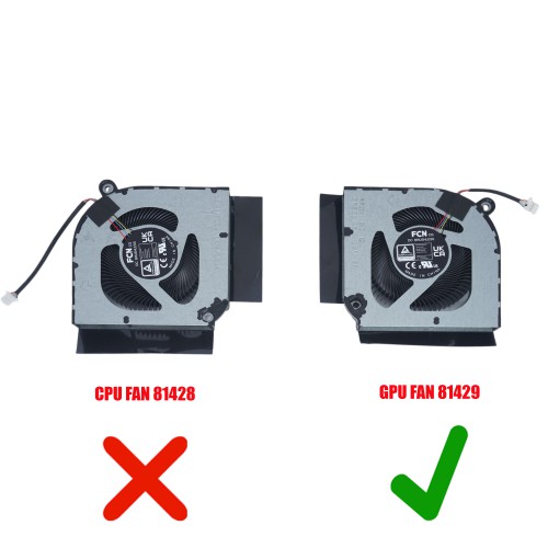 DFSCL12E16486M - GPU Fan for Acer Nitro 5 / Helios 300 | JVS Informática