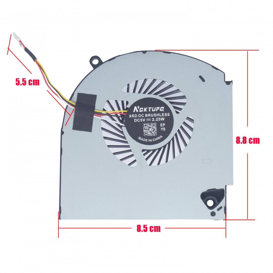 AT1QB009ZS0 - Ventilateur CPU Dell Alienware 17 R4 / R5 | JVS Informática