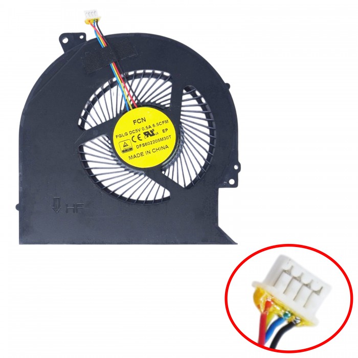 DC28000GMSL - Ventilador CPU Dell Latitude 5570 E5570 | JVS