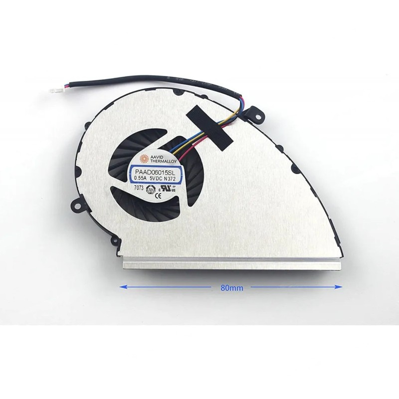 PAAD06015SL - Ventilateur GPU pour MSI GE72VR GP72VR | JVS Informática