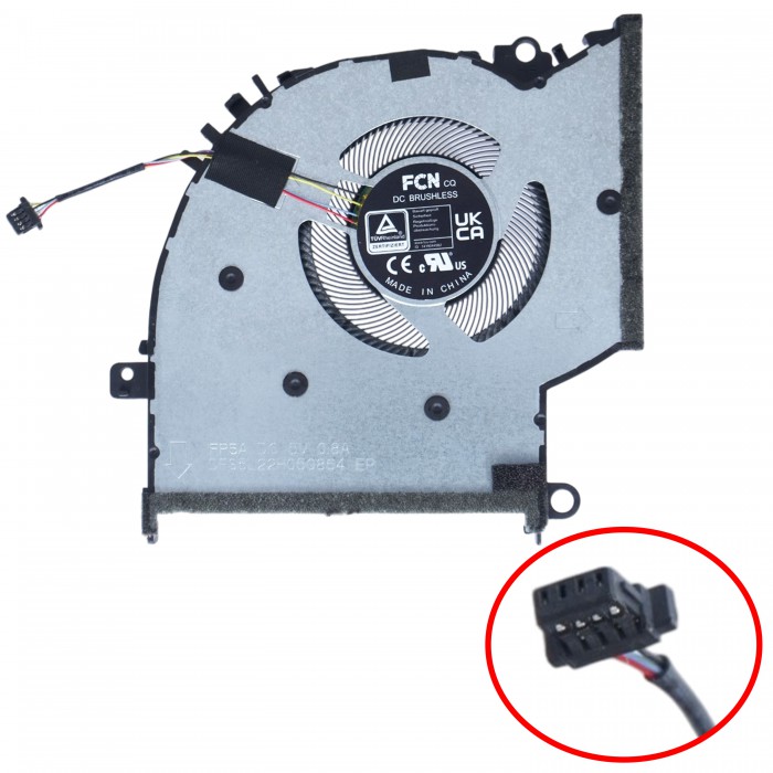 13NB0WQ0T02011 - Ventilador CPU para Asus VivoBook 14X | JVS Informática