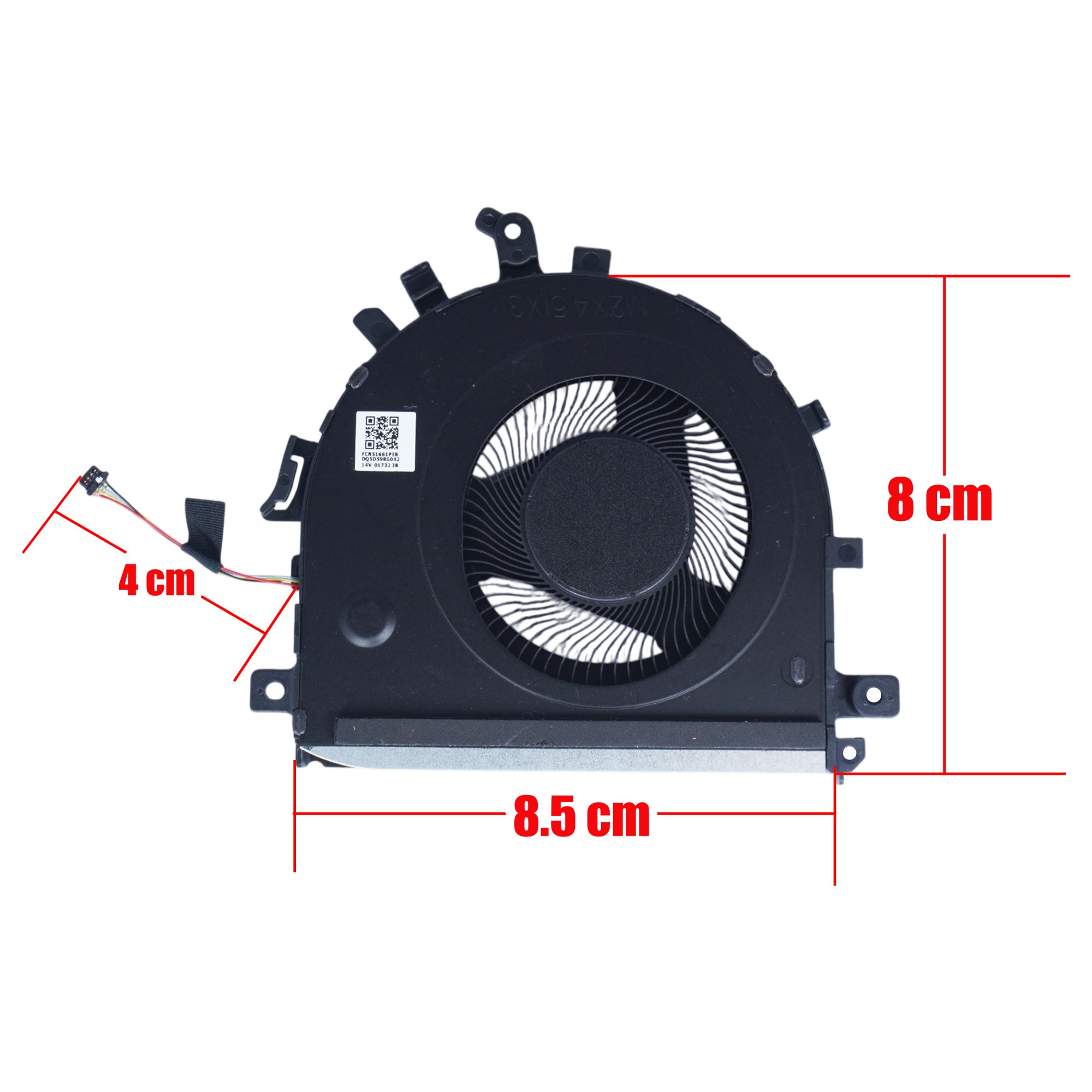 DFS200105500T - Ventilador CPU para Huawei MateBook D15 | JVS