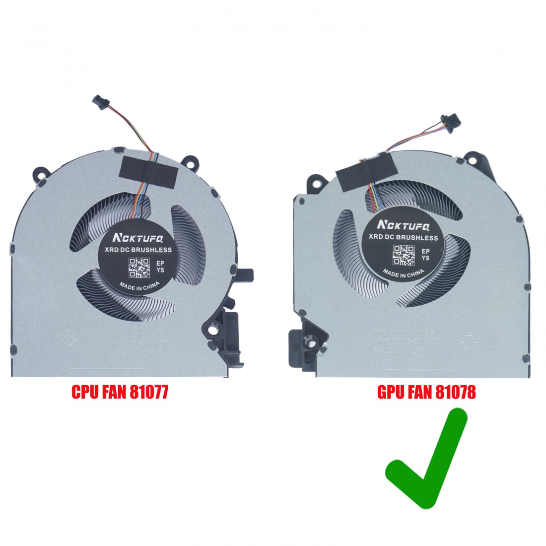 M75720-001 - Ventilateur GPU pour HP Victus 16-D 16-E | JVS Informática