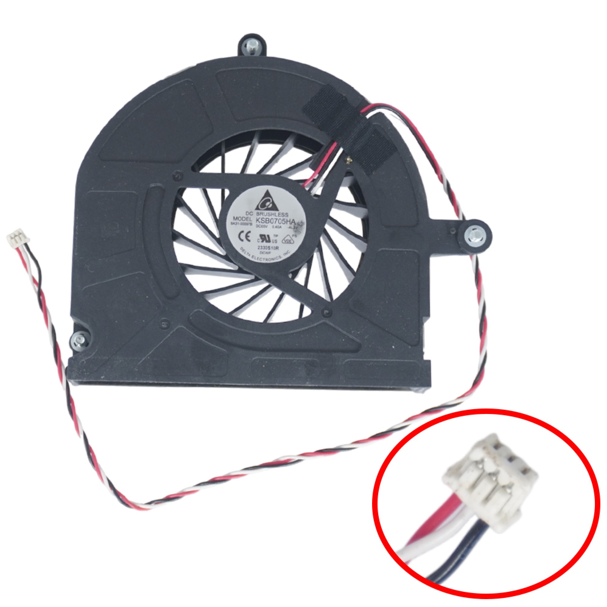 KSB0705HA - CPU Fan for Toshiba Qosmio X300 | JVS Informática