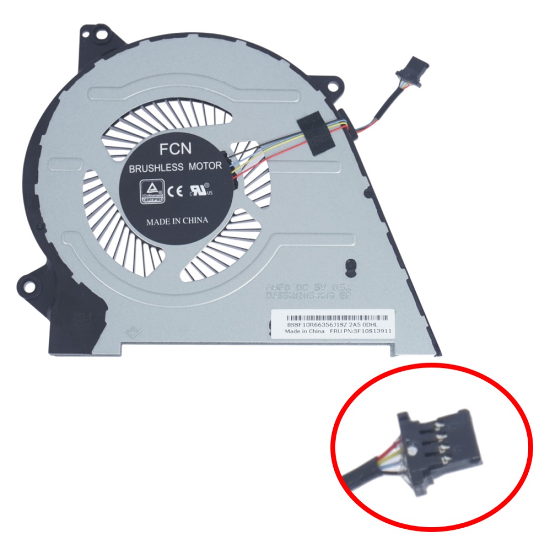 5F10S13911 - CPU Fan for Lenovo IdeaPad Flex 5 | JVS Informática