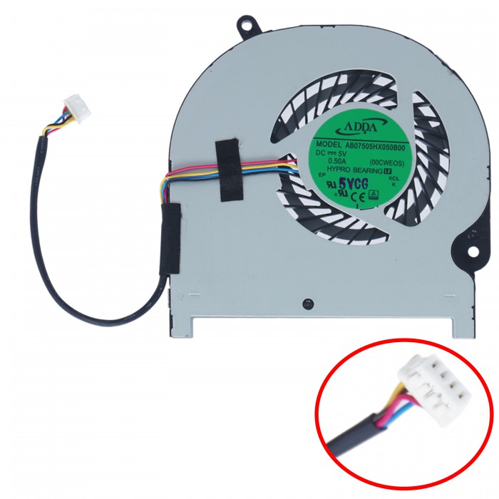 AB07505HX050B00 - CPU Fan Toshiba Satellite E45 | JVS Informática