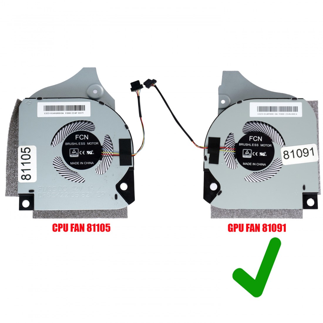 9THTN - Ventilador GPU para Dell G5 5590 G7 7790 | JVS