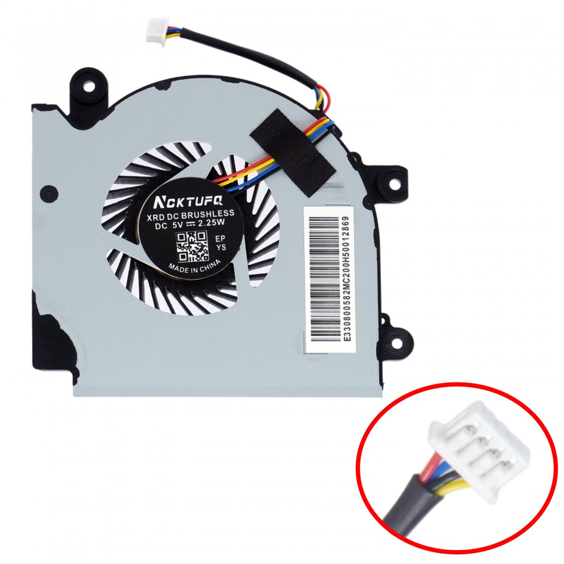 PAAD06015SL-N416 - GPU Fan for MSI GF75 / GF65 | JVS Informática