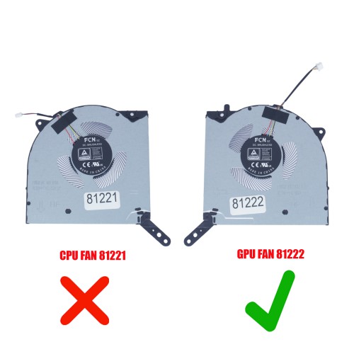 DFSAL12E164860 - Ventoinha GPU para Lenovo Legion 7 / 5 Pro | JVS Informática