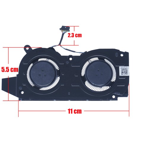 EG50060S1-C570-S9A - Ventilateur GPU Dell Inspiron 16 Plus 7610 | JVS Informática