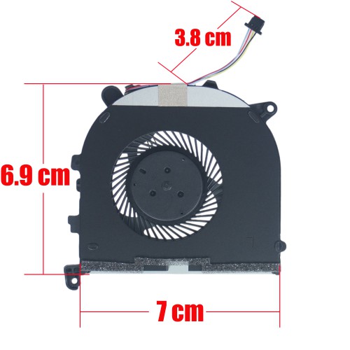 8R2V8 - CPU Fan for Dell XPS 15 9560, M5520 | JVS Informática