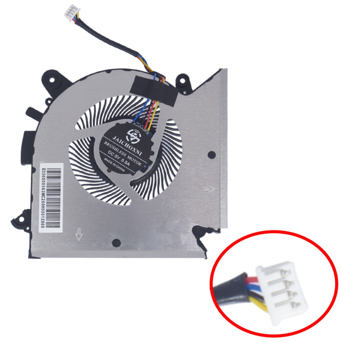 PABD08008SH-N413 - CPU-Lüfter für MSI GF65 GF63 | JVS Informática