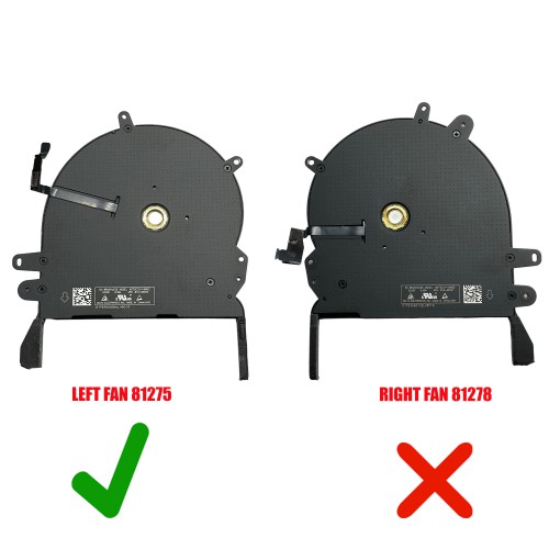 923-03874 - Left Fan for MacBook Pro 16" A2141 | JVS Informática