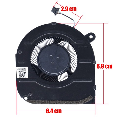 EG50060S1-C580-S9A - CPU Fan Dell Inspiron 16 7610 | JVS Informática