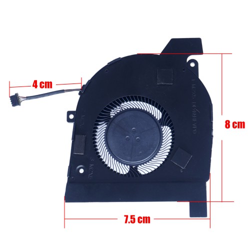 G07JF - Ventilador CPU Dell Latitude 5501 Precision 3541 | JVS Informática