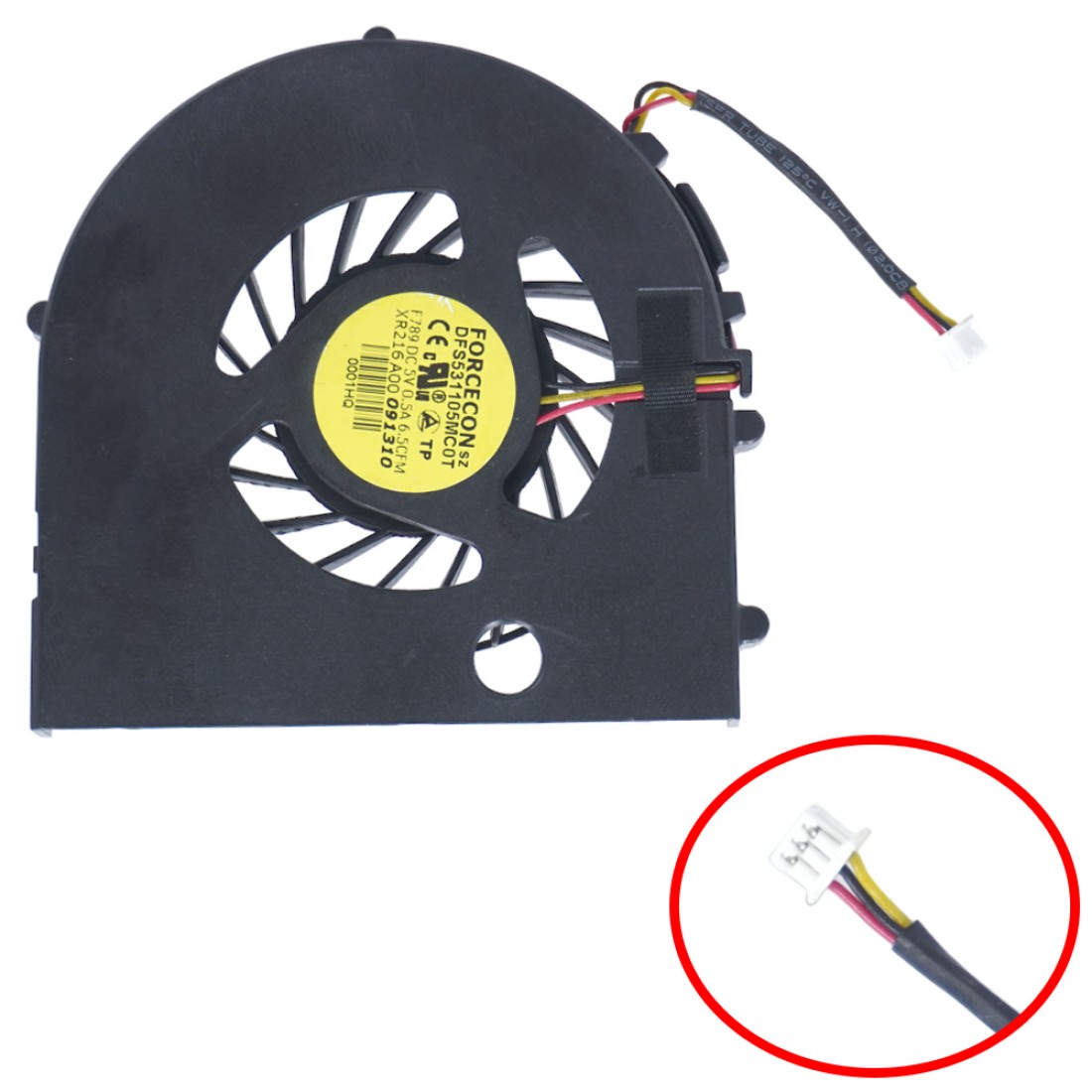 CN-0XR216 - CPU Fan for Dell XPS 1530 M1530 | JVS Informática