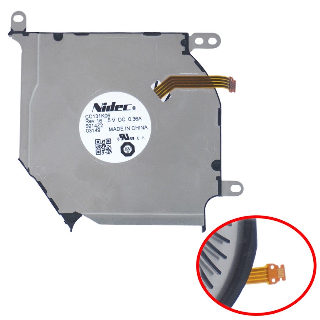 ND55C06 - Ventilateur CPU pour Surface Pro 4 i5 (1724) | JVS Informática