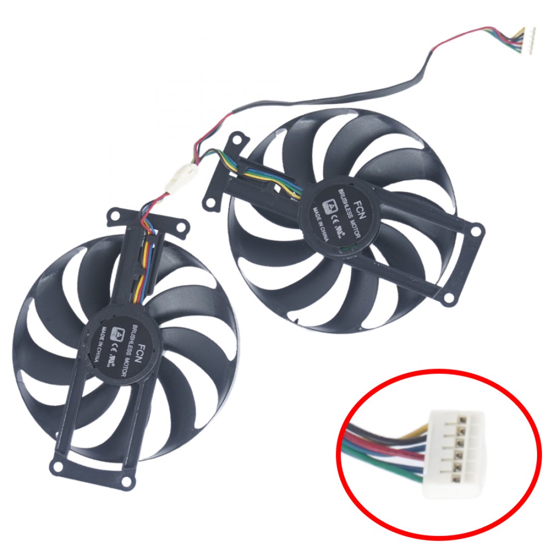 FDC10H12S9-C - GPU-Lüfter für Asus GTX/RTX 90mm | JVS Informática