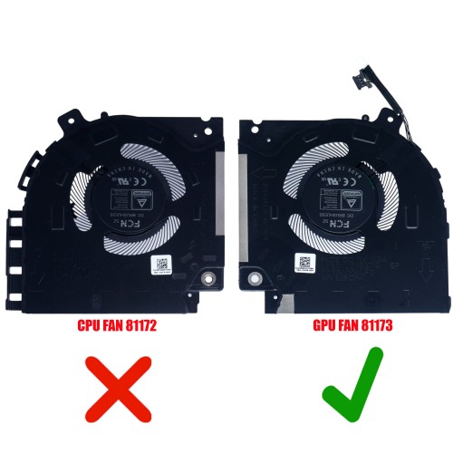 V0G61 - Ventilador GPU para Dell Alienware X15 R1/R2 | JVS