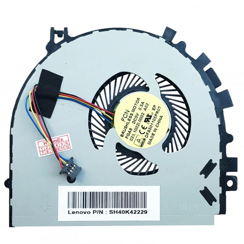 DFS501105PR0T - Ventilador CPU para Lenovo Ideapad S41 | JVS