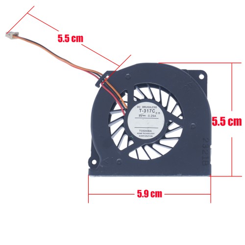 KDB05105HB - Ventilateur CPU Fujitsu Celsius H710 H720 | JVS Informática
