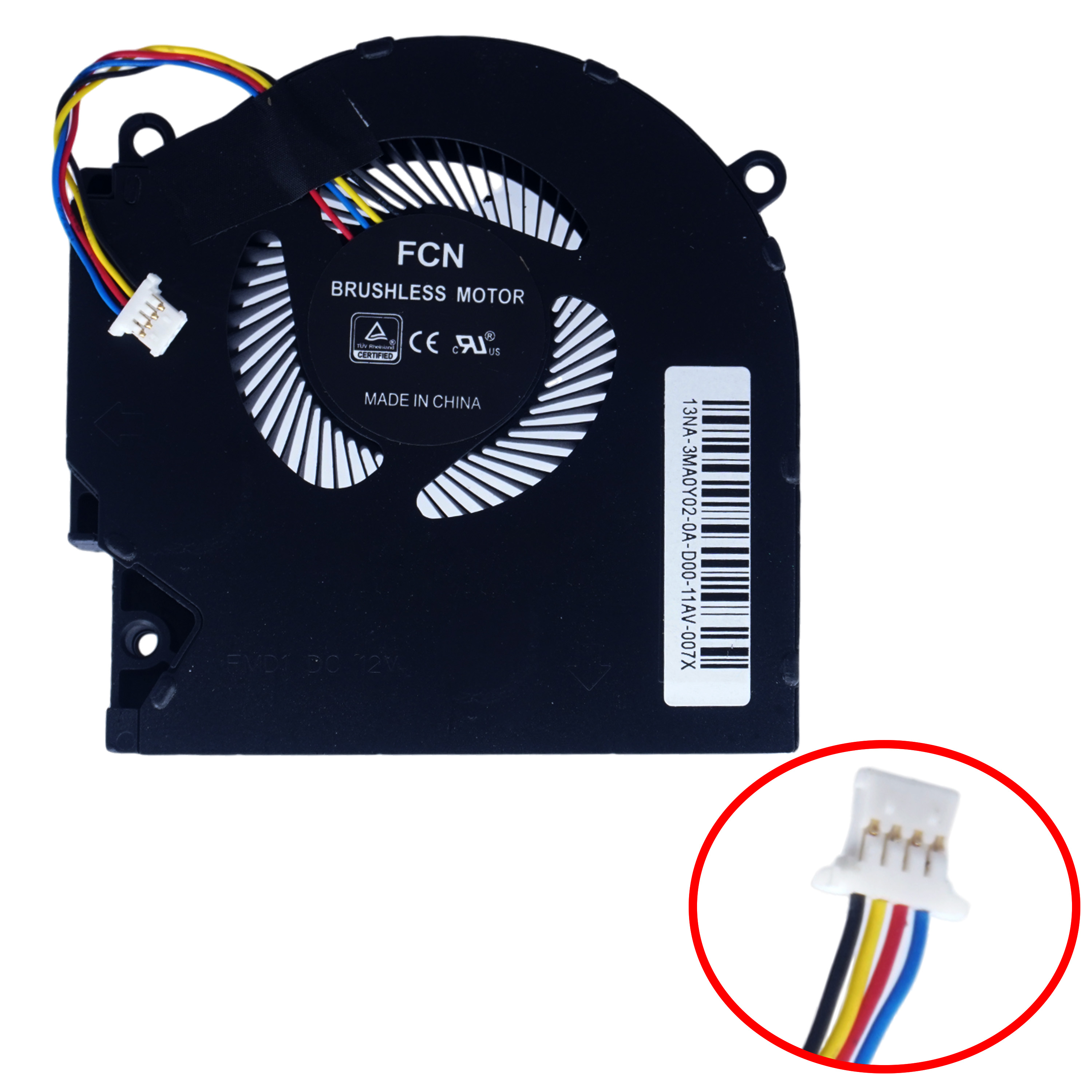 M04215-001 - Ventoinha GPU para HP Omen 15-EK 15-EN 12V | JVS Informática