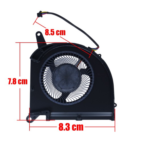 PLB07010S12HH - Ventilador CPU Gigabyte AERO 15 7mm | JVS