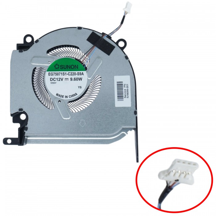 N18099-001 - CPU-Lüfter für HP Omen 16-k 16-n | JVS Informática