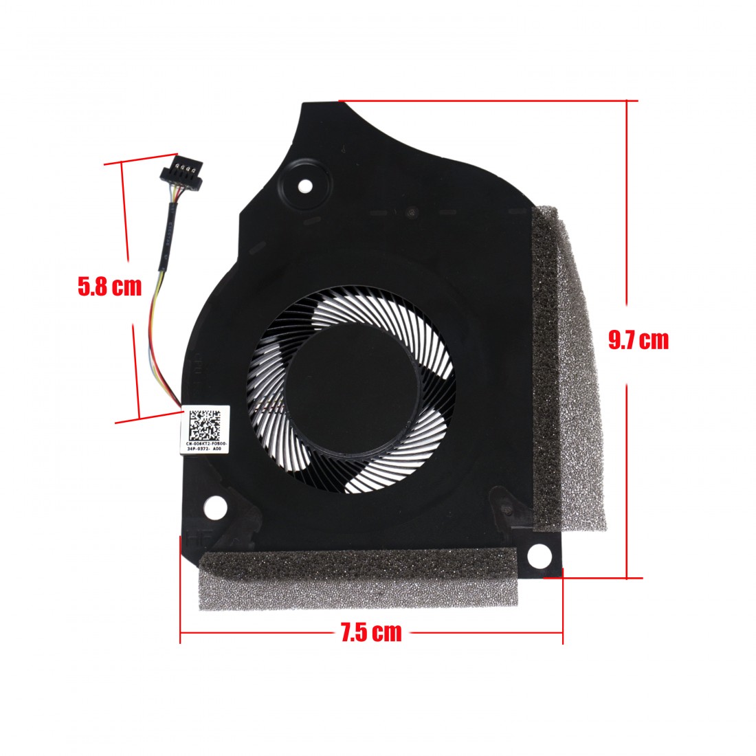 06KT2 - Ventilateur CPU pour Dell G5 5590 G7 7790 | JVS Informática