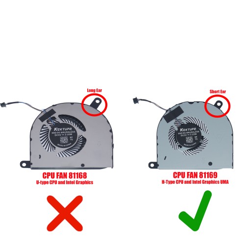 DC28000IWFL - Ventilador CPU Dell Latitude 5480 5490 | JVS