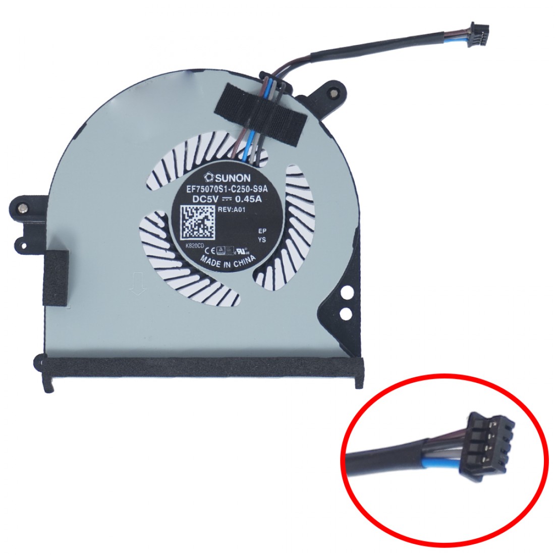 840662-001 - Ventilador CPU para HP ProBook 640 G2 | JVS