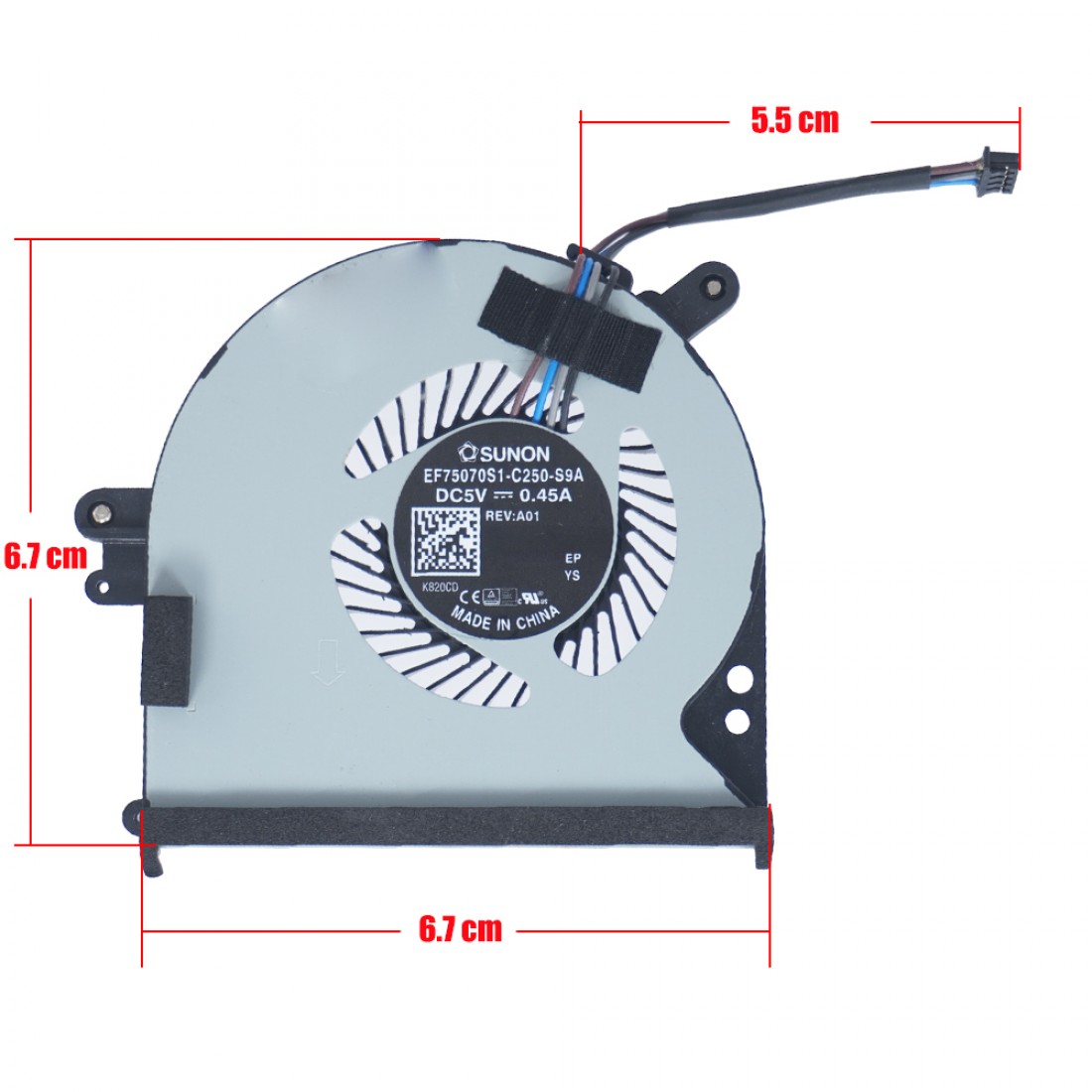 840662-001 - Ventilador CPU para HP ProBook 640 G2 | JVS