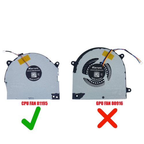 DC28000E2F0 - Ventilador CPU para Lenovo Legion Y540-17 | JVS
