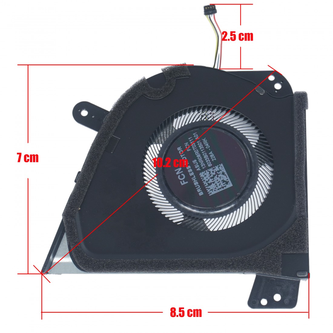 DFSCK221151812 - Ventilador GPU Asus Rog Zephyrus M15 M16 | JVS