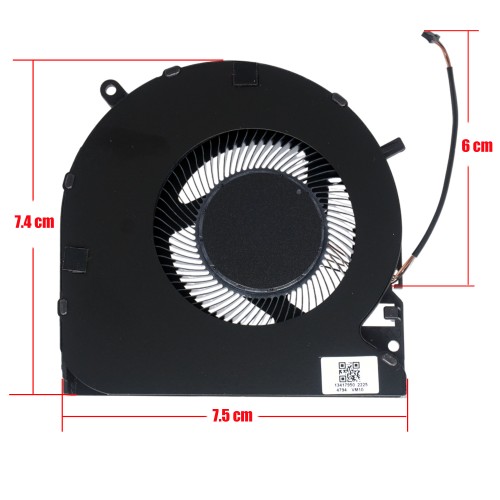 DFS5K22115572J - Ventilateur GPU Razer Blade 15 RZ09-0409 | JVS Informática