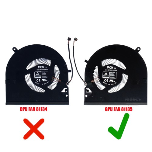 DFS5K22115572J - Ventilador GPU Razer Blade 15 RZ09-0409 | JVS