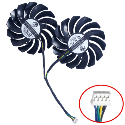 PLD09210B12HH - Ventilateur GPU 85 mm pour MSI RTX 30 Ventus | JVS Informática