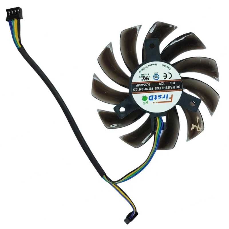 FD7010H12S - Ventilador GPU 75mm 4-Pin para Asus MSI | JVS Informática