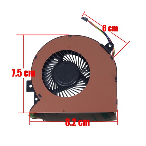 DFS2004058I0T - Ventilateur CPU pour ASUS ROG G752 | JVS Informática